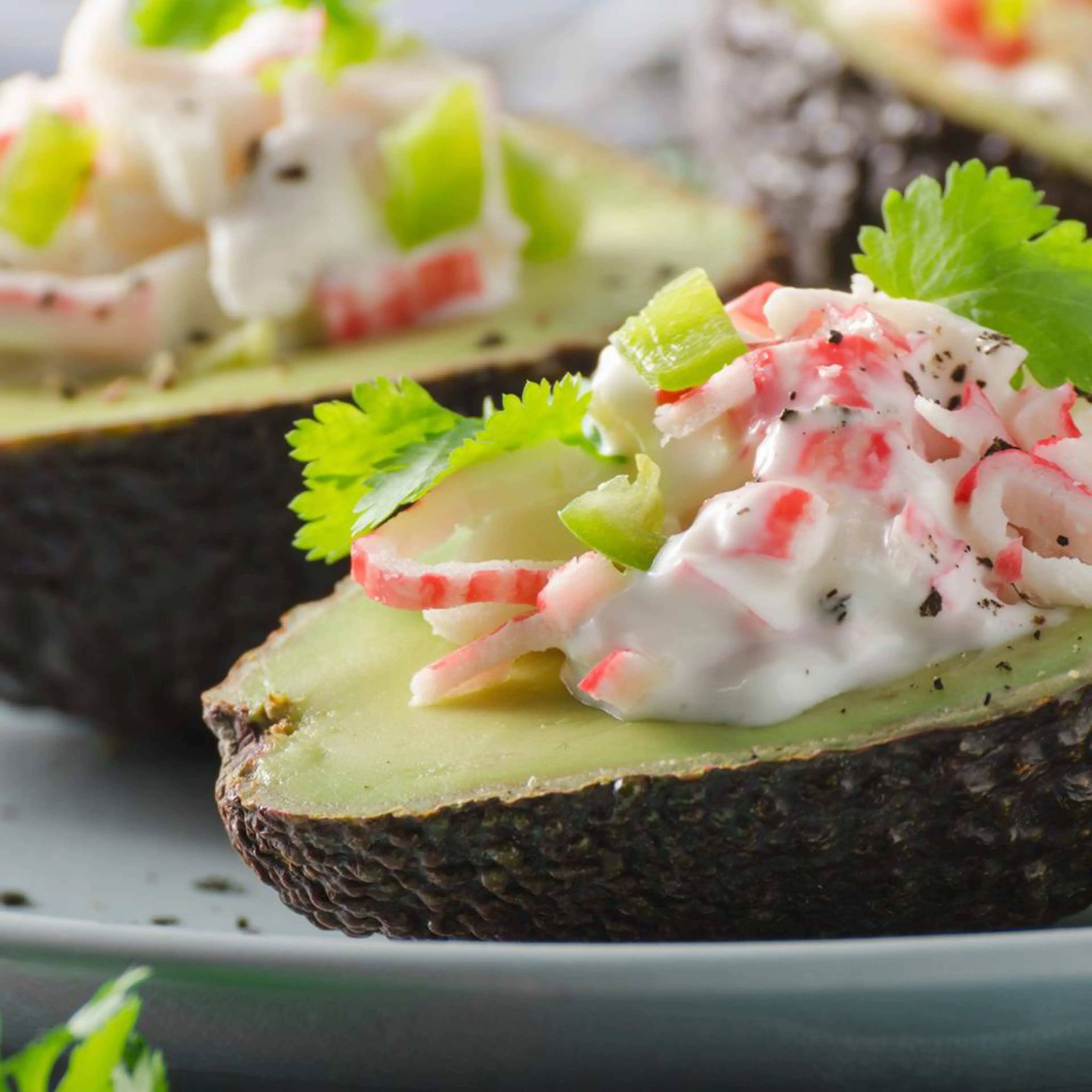 Entrante de aguacate