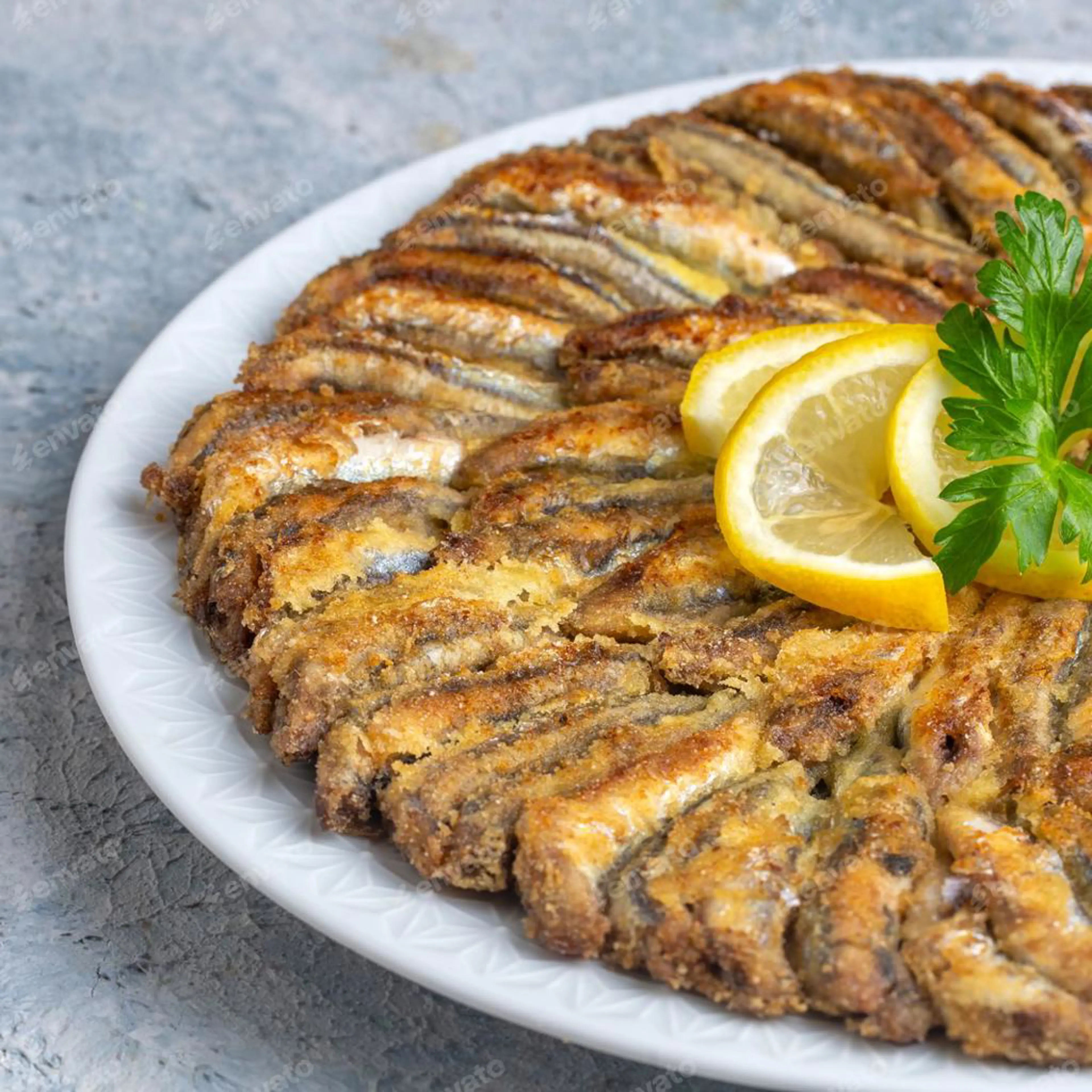 Acciughe fritte