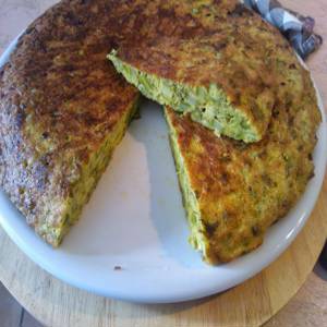 Frittata z szparagami