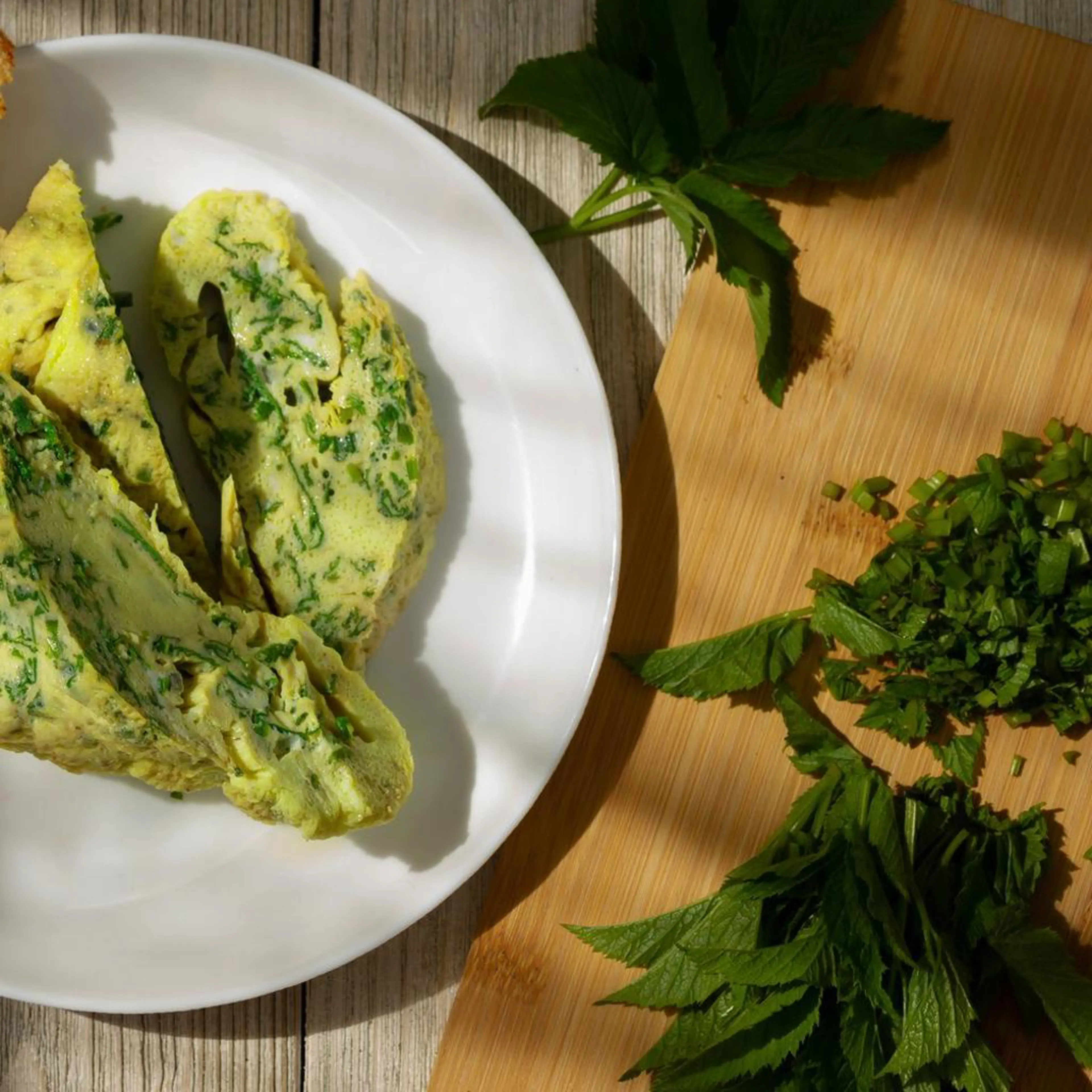 Brennnessel-Frittata