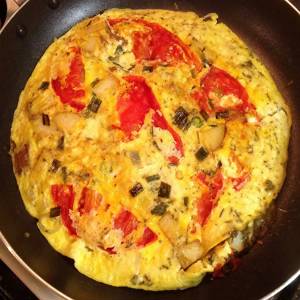 Omelette provençale