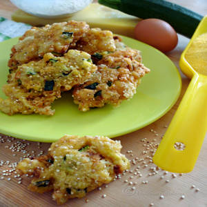 Frittelle Di Formaggio E Grano Saraceno
