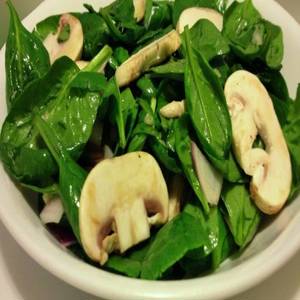 الفطر بالسبانخ