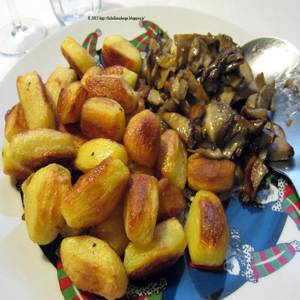 فطر بورتشيني مشوي