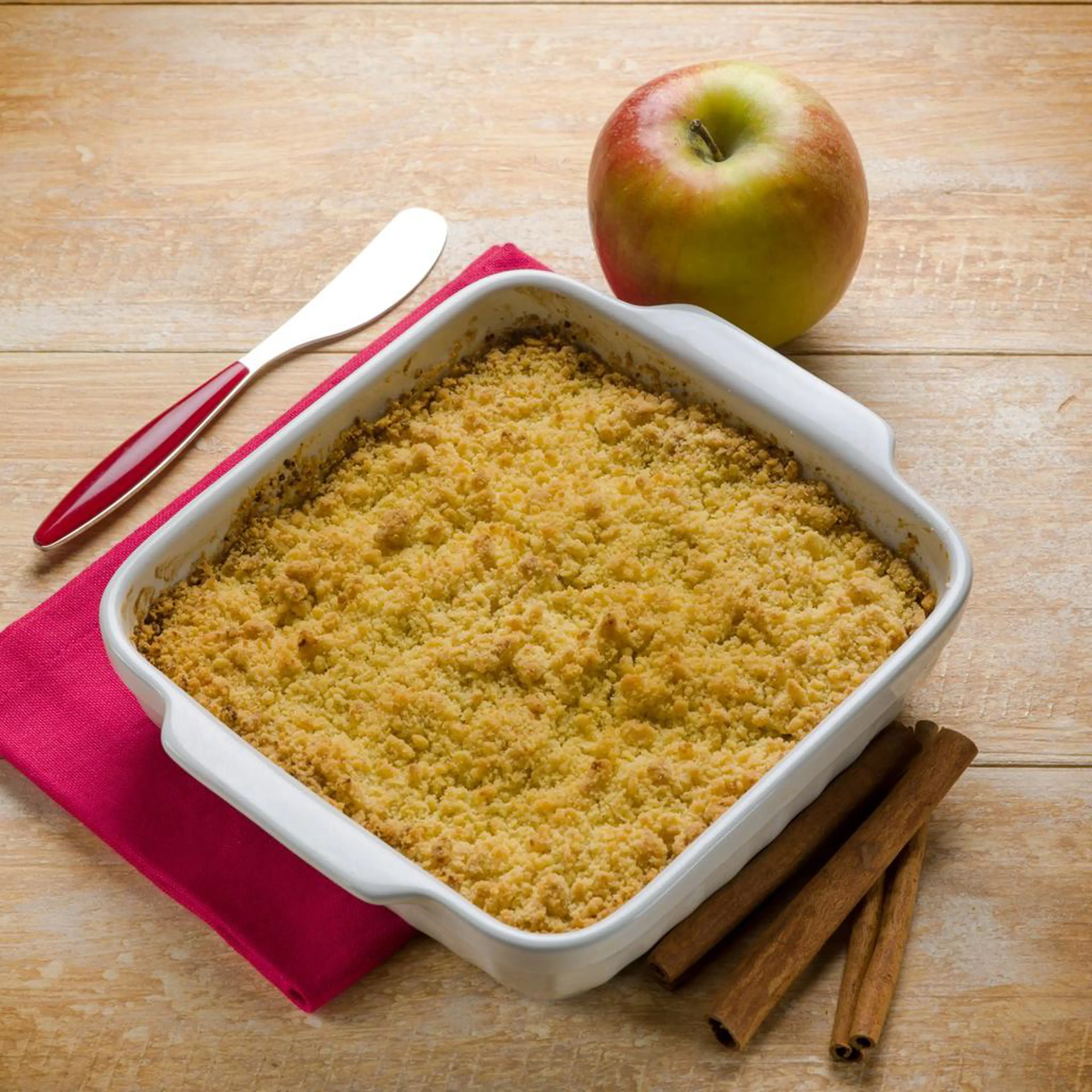 Crumble de maçã