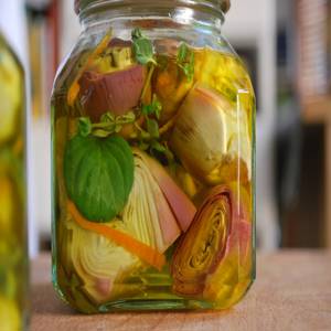 Giardiniera olajban
