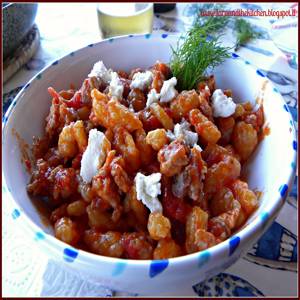 Gnocchetti Sardi Domates Soslu