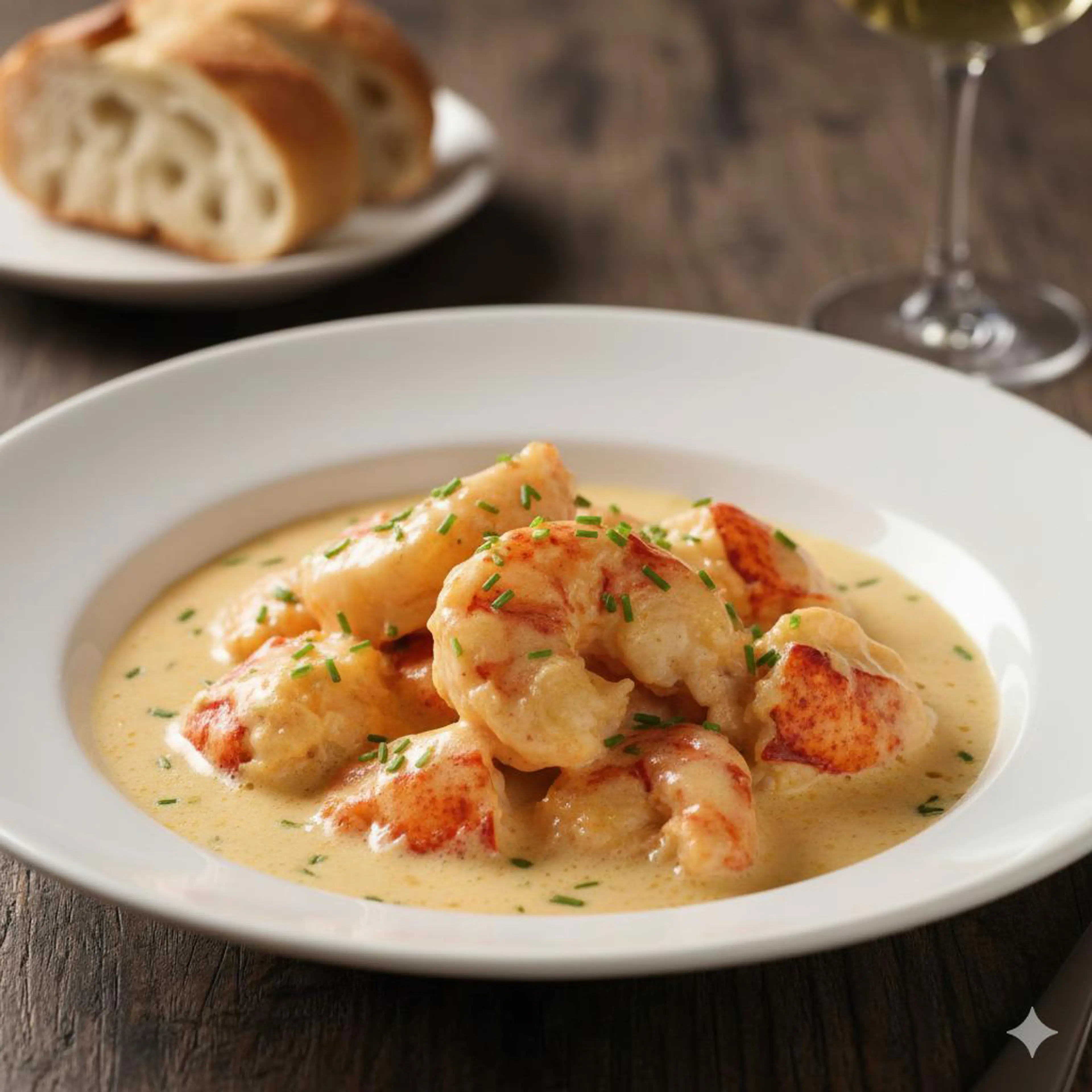 Homard à la crème
