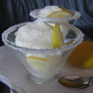 Lemon granita