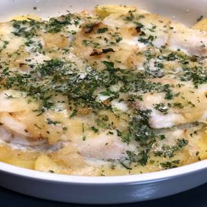 Gratin De Pommes De Terre Et Oignons