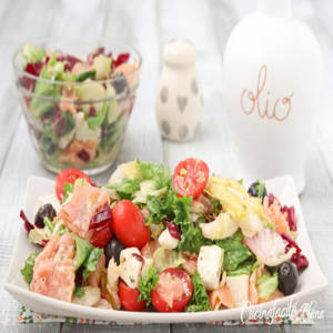 Insalata di salmone affumicato