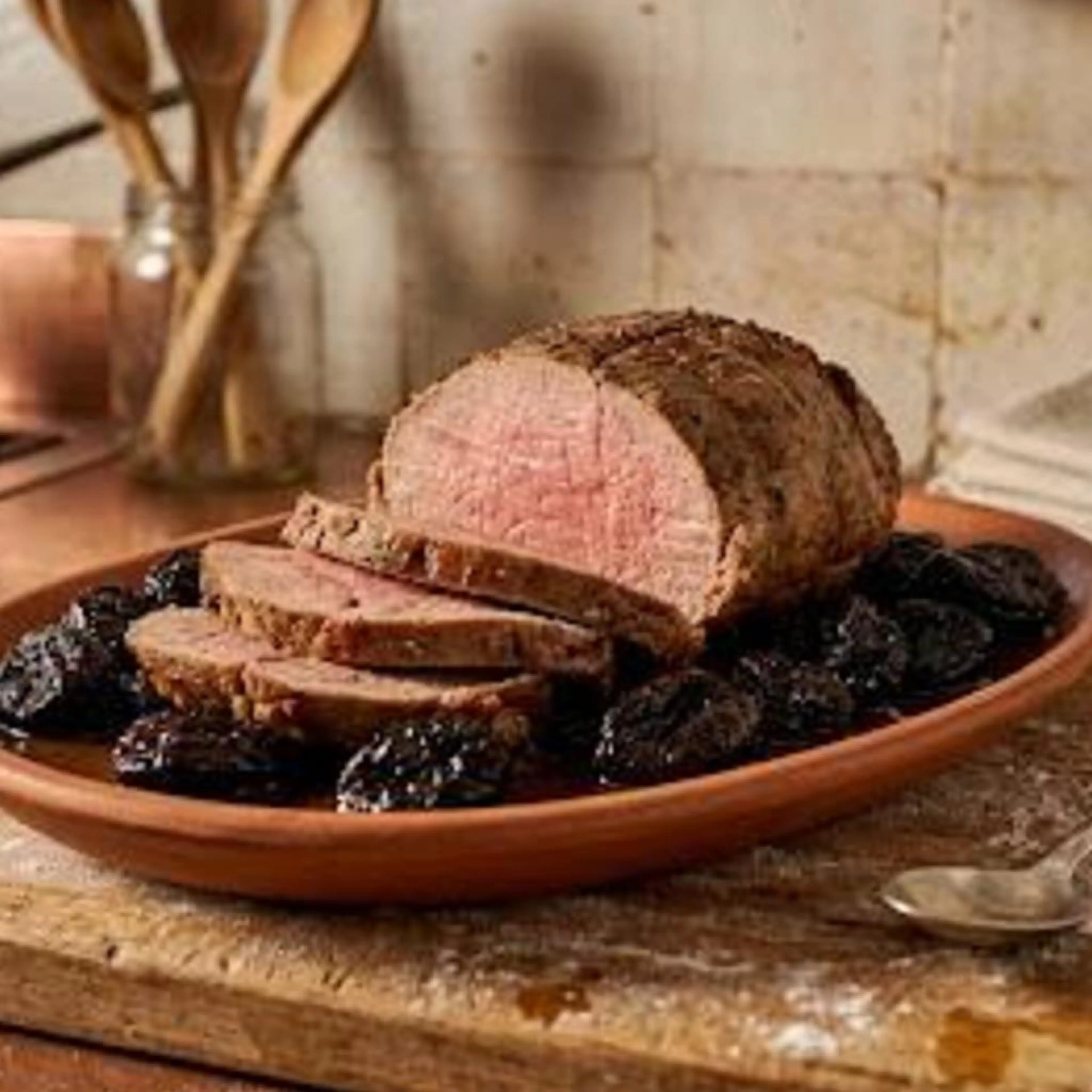 Roast with Plums