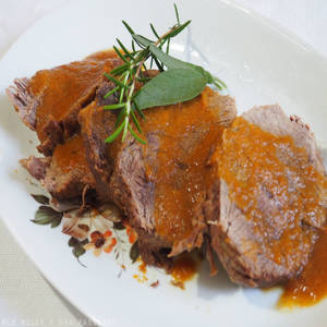 لحم بقر مشوي