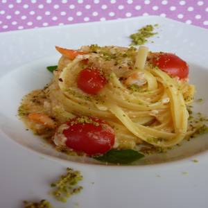 Linguine rákhússal
