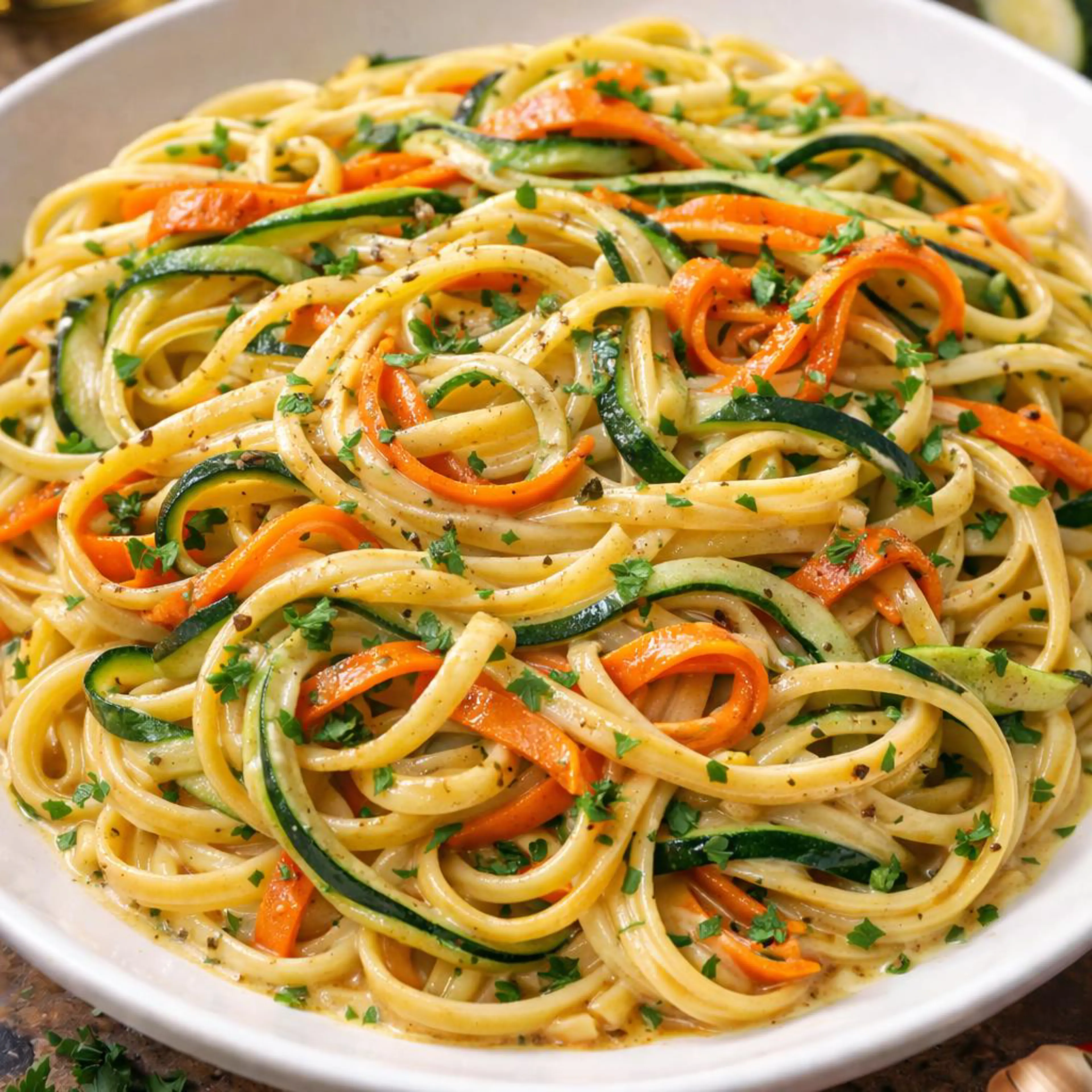 Linguine alle verdure