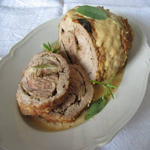 لحم العجل مع الحليب والبارميزان