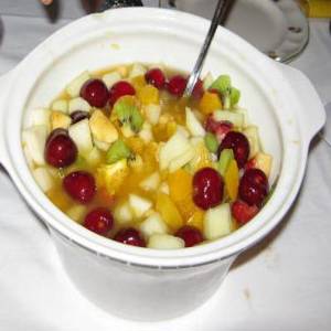 Rijke fruitsalade