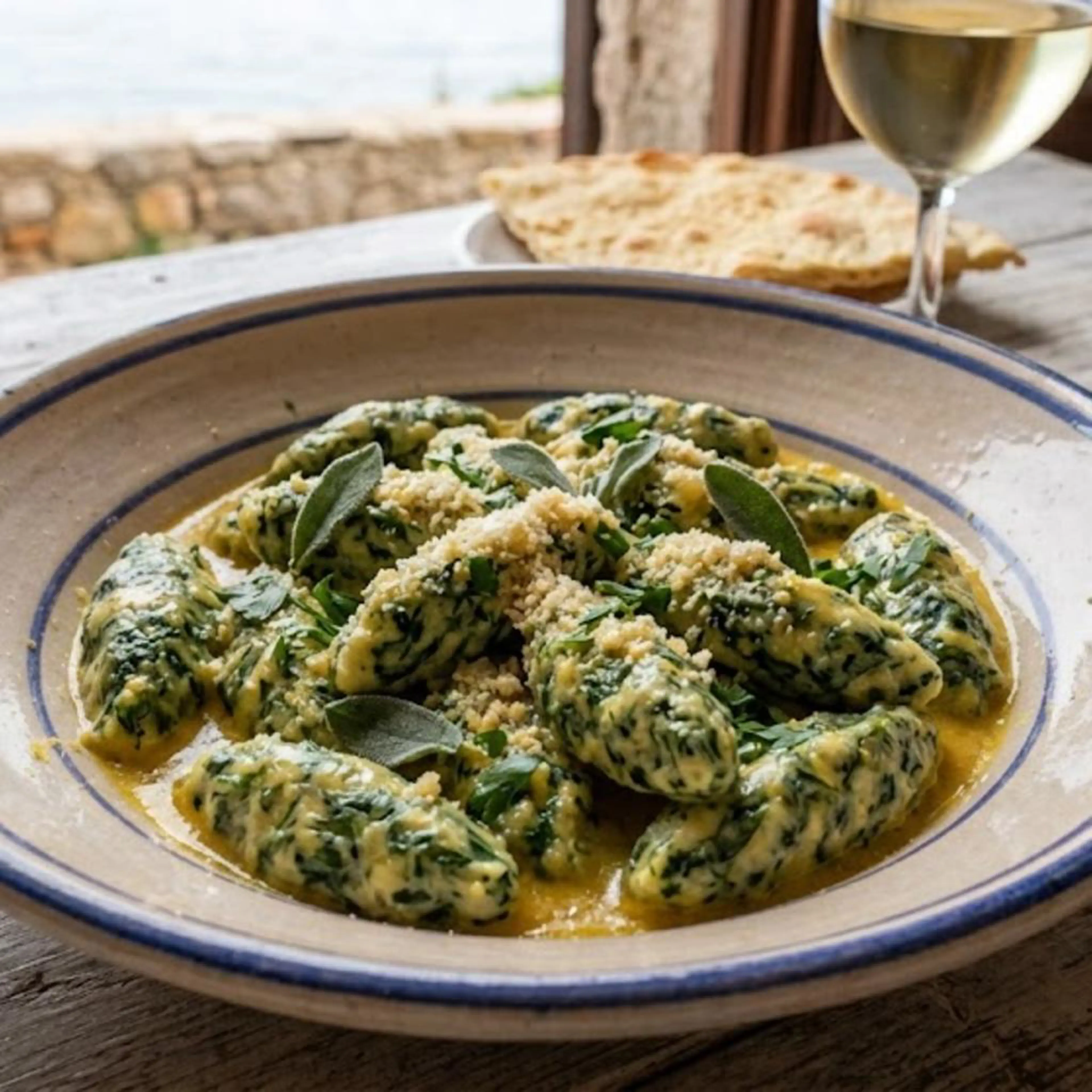 Spinach Malfatti