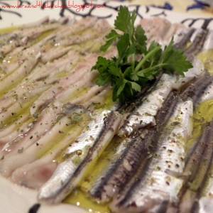 Marinada de anchovas