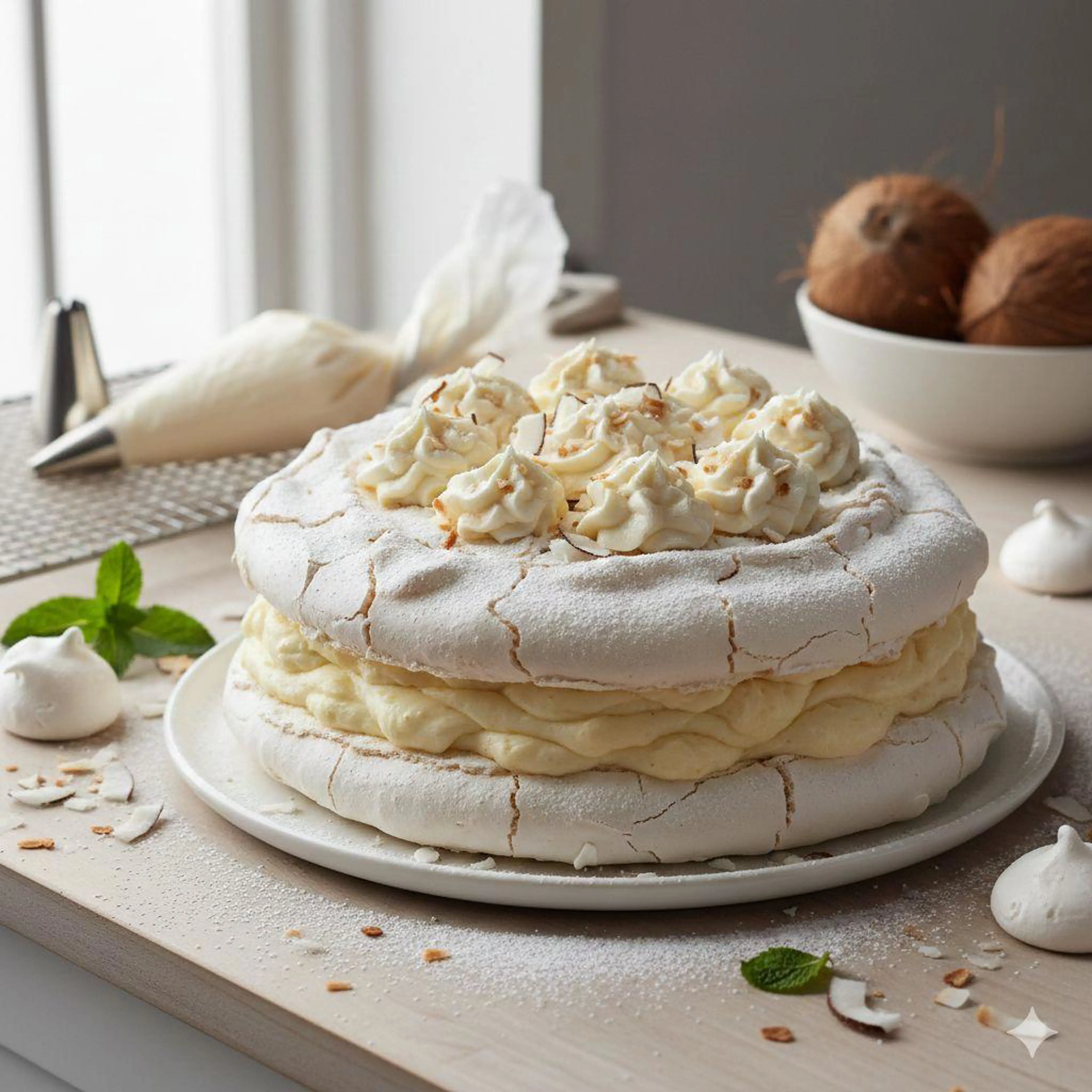 Coconut Meringue