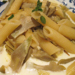 Mezze Penne Ai Carciofi