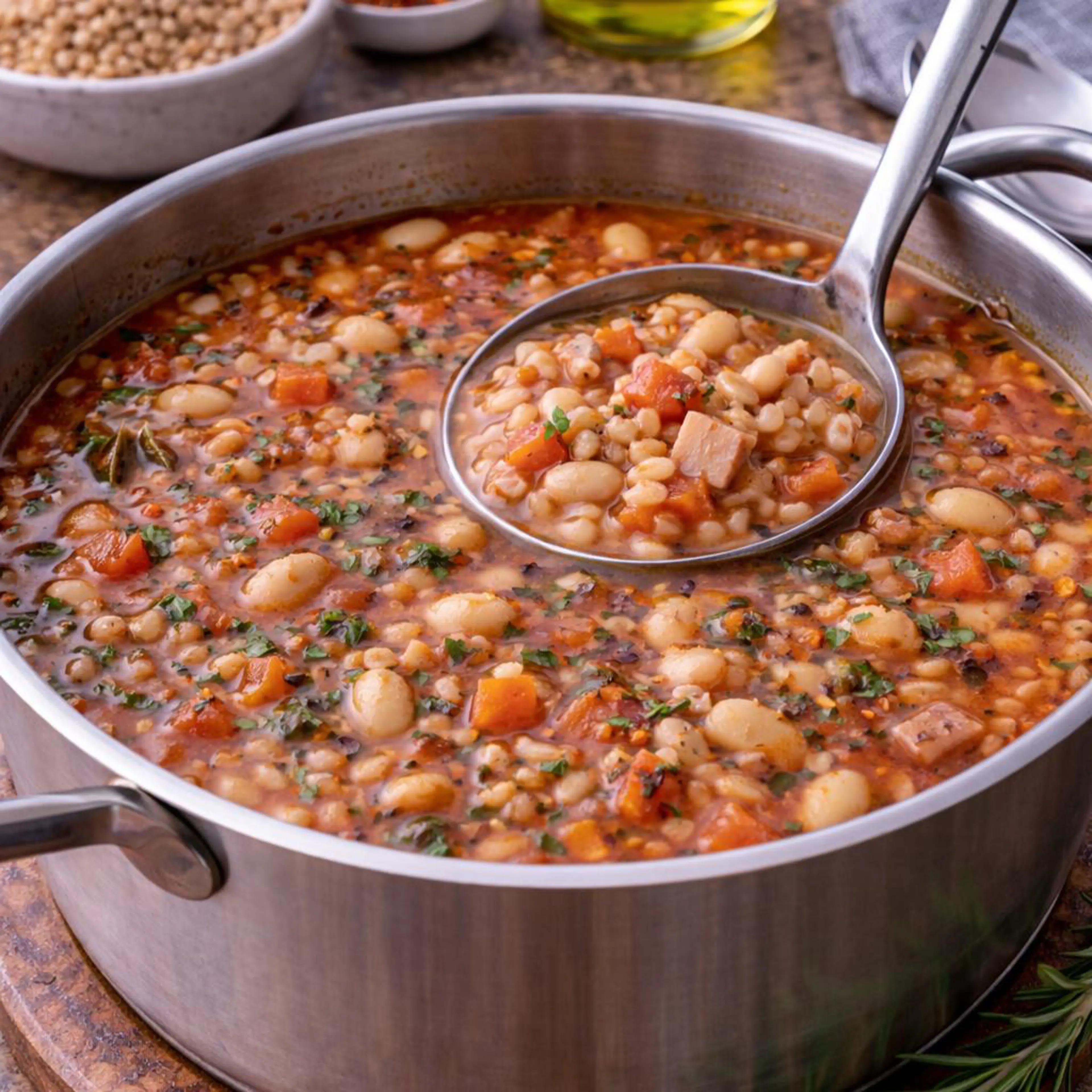 Minestra di farro