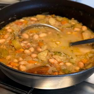 Bean and Farro Minestrone