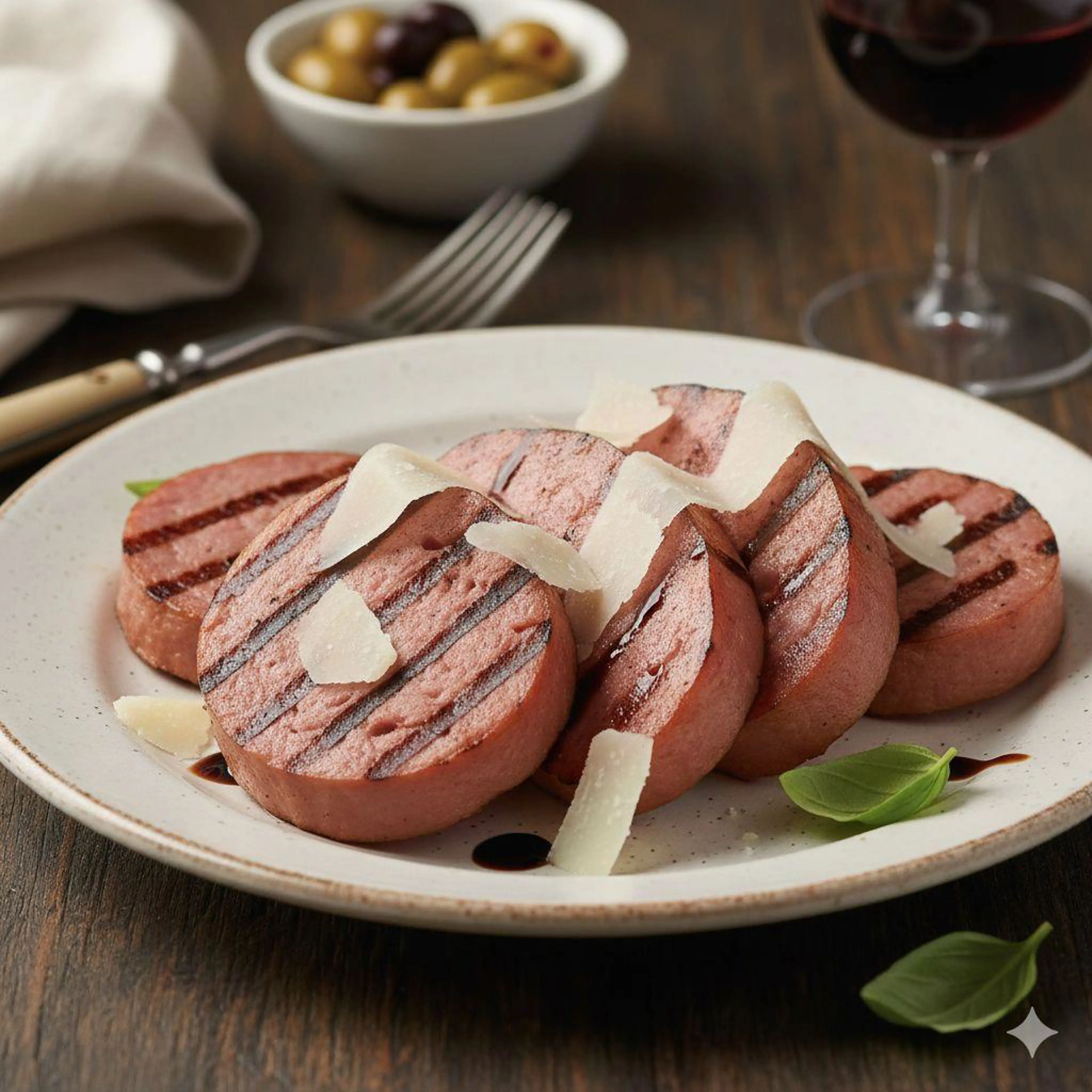 Mortadella alla brace