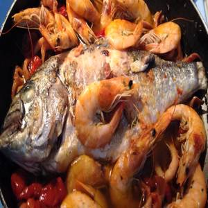 Orata Ripiena Al Forno