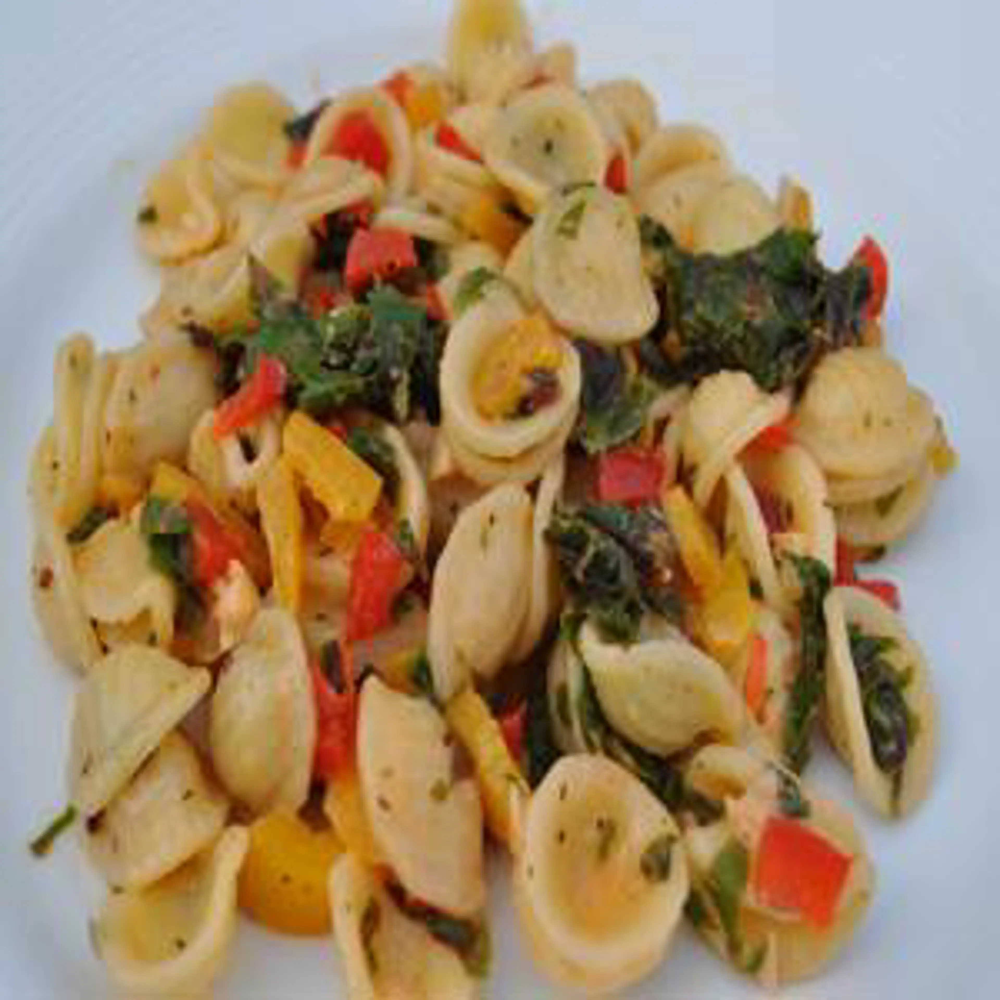 Orecchiette with Peppers