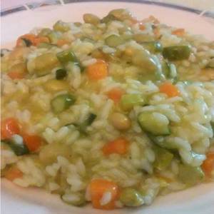Orzotto Con Asparagi E Piselli