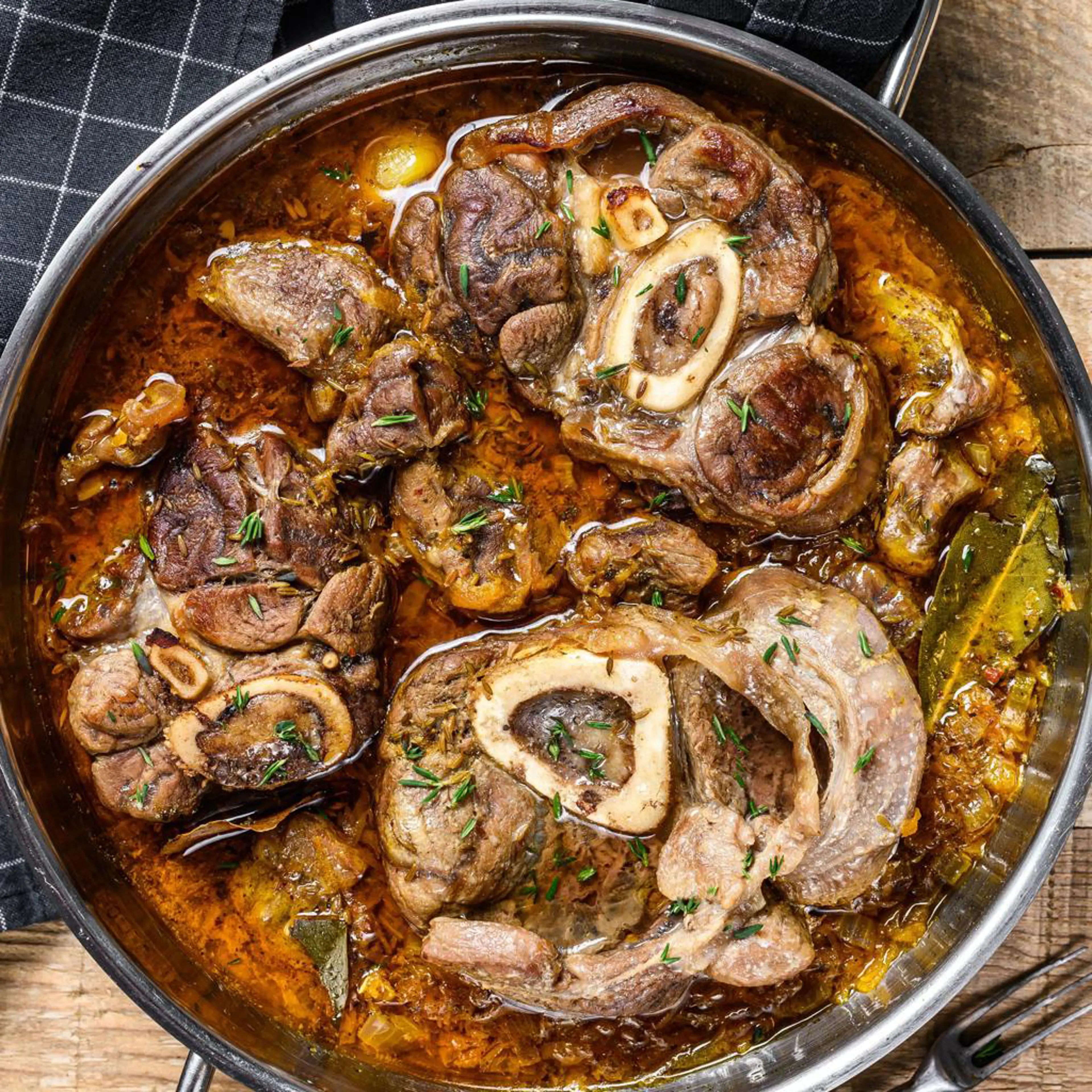 Osobucos de ternera a la milanesa