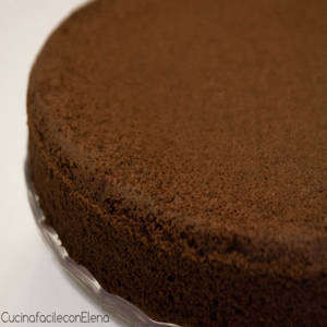Pan di spagna rapido al cioccolato