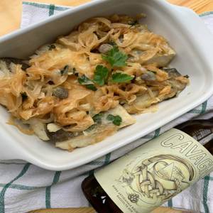 Баккала с луком