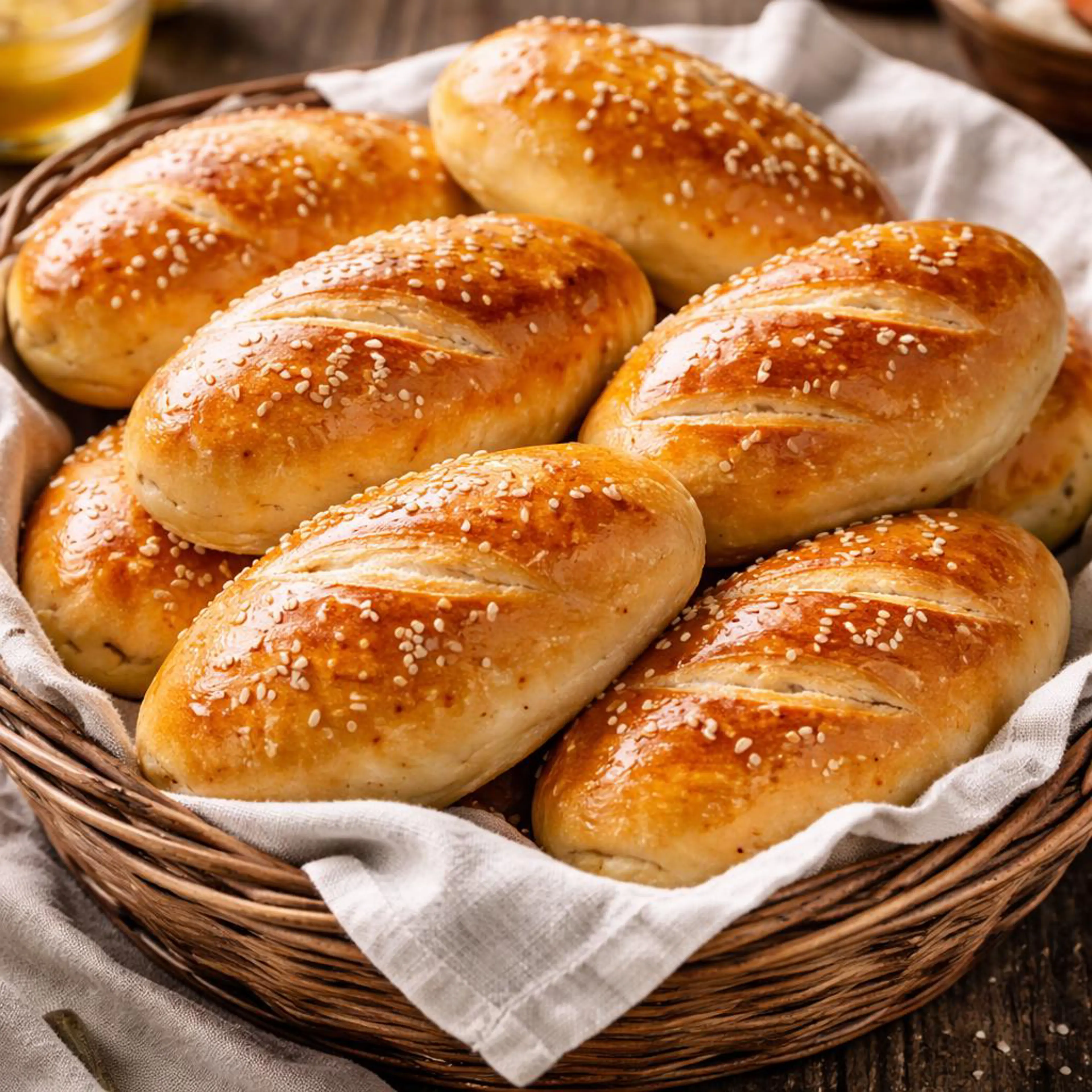 Булочки с оливковым маслом