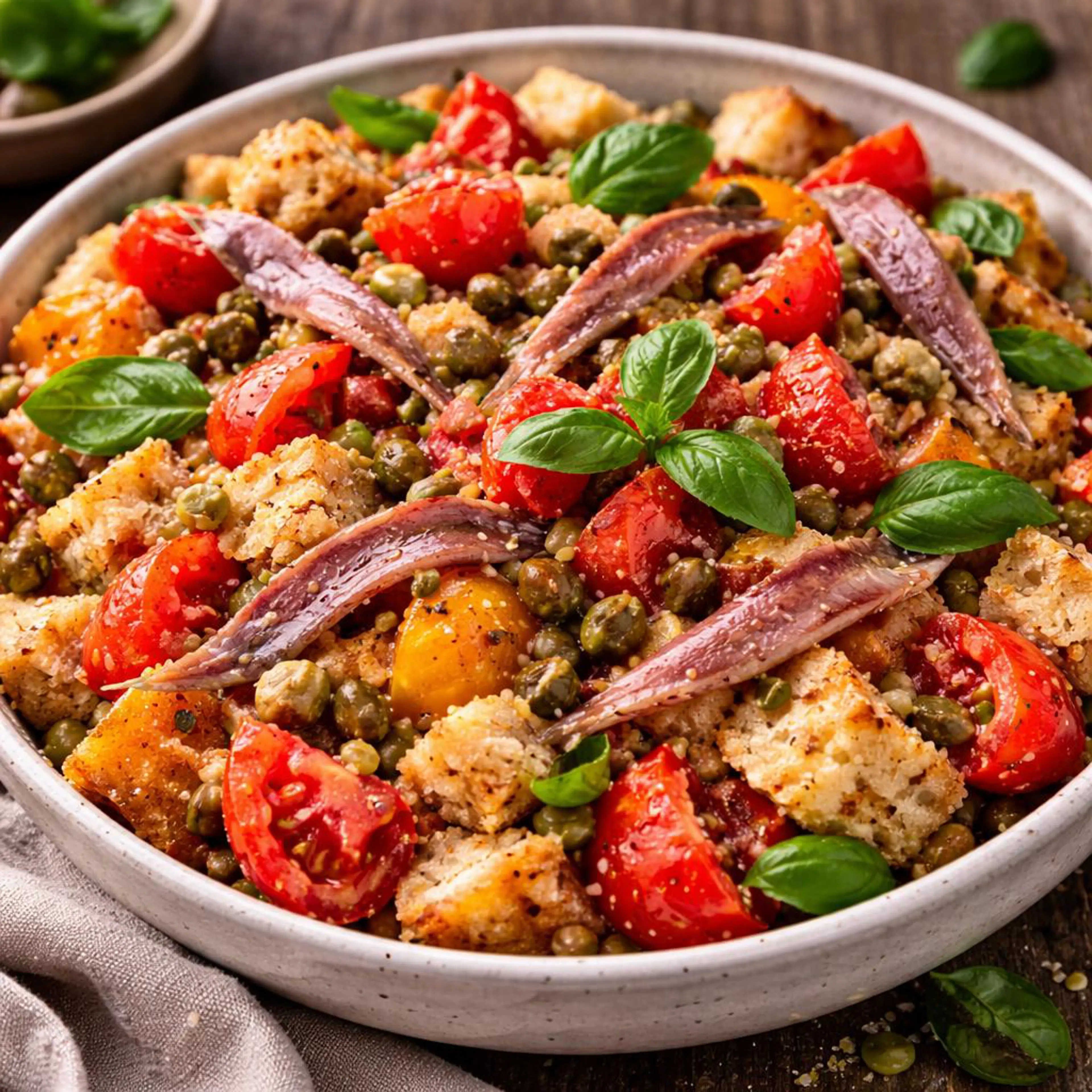 Lazio-style panzanella
