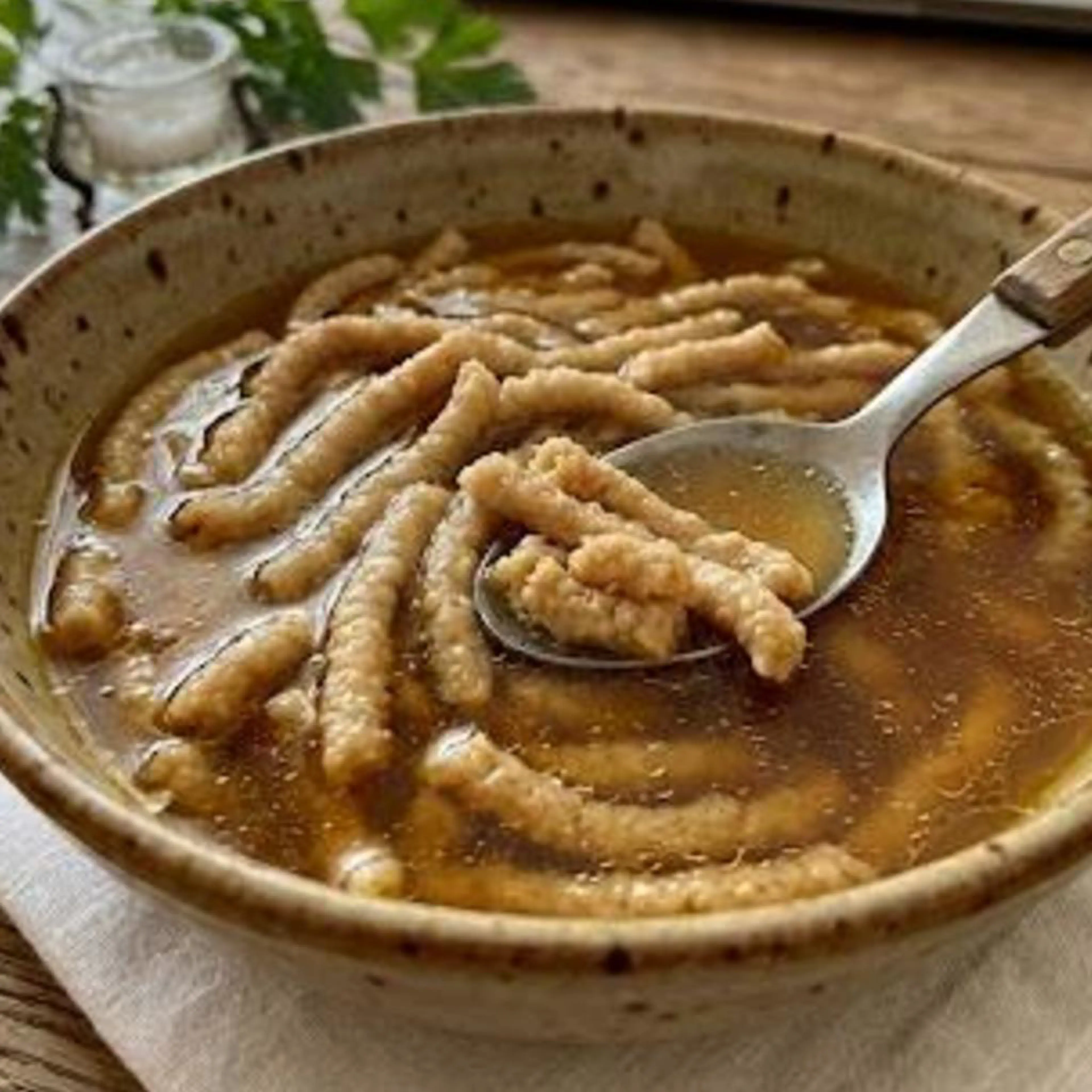 Passatelli em caldo