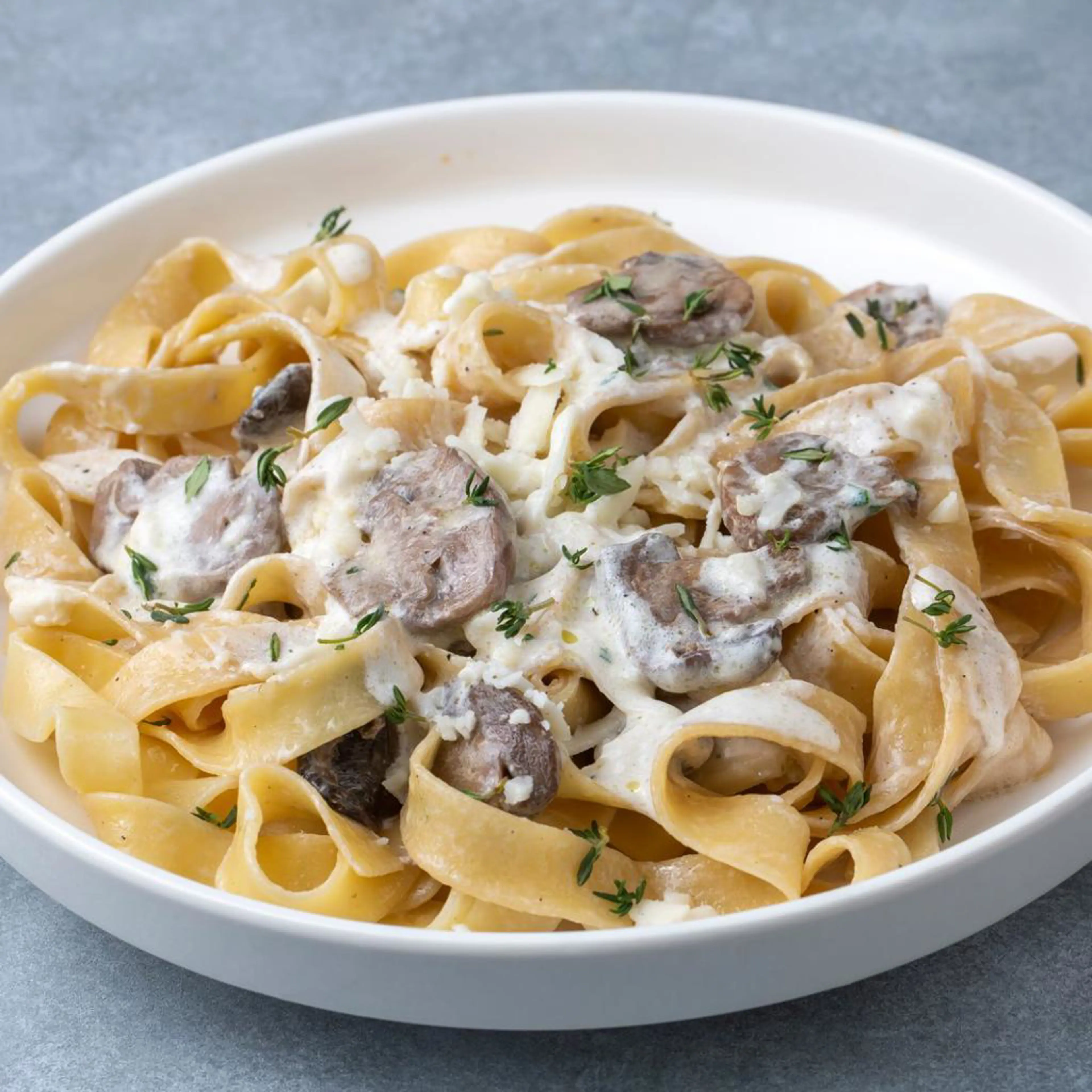 Pasta mit Pilzen