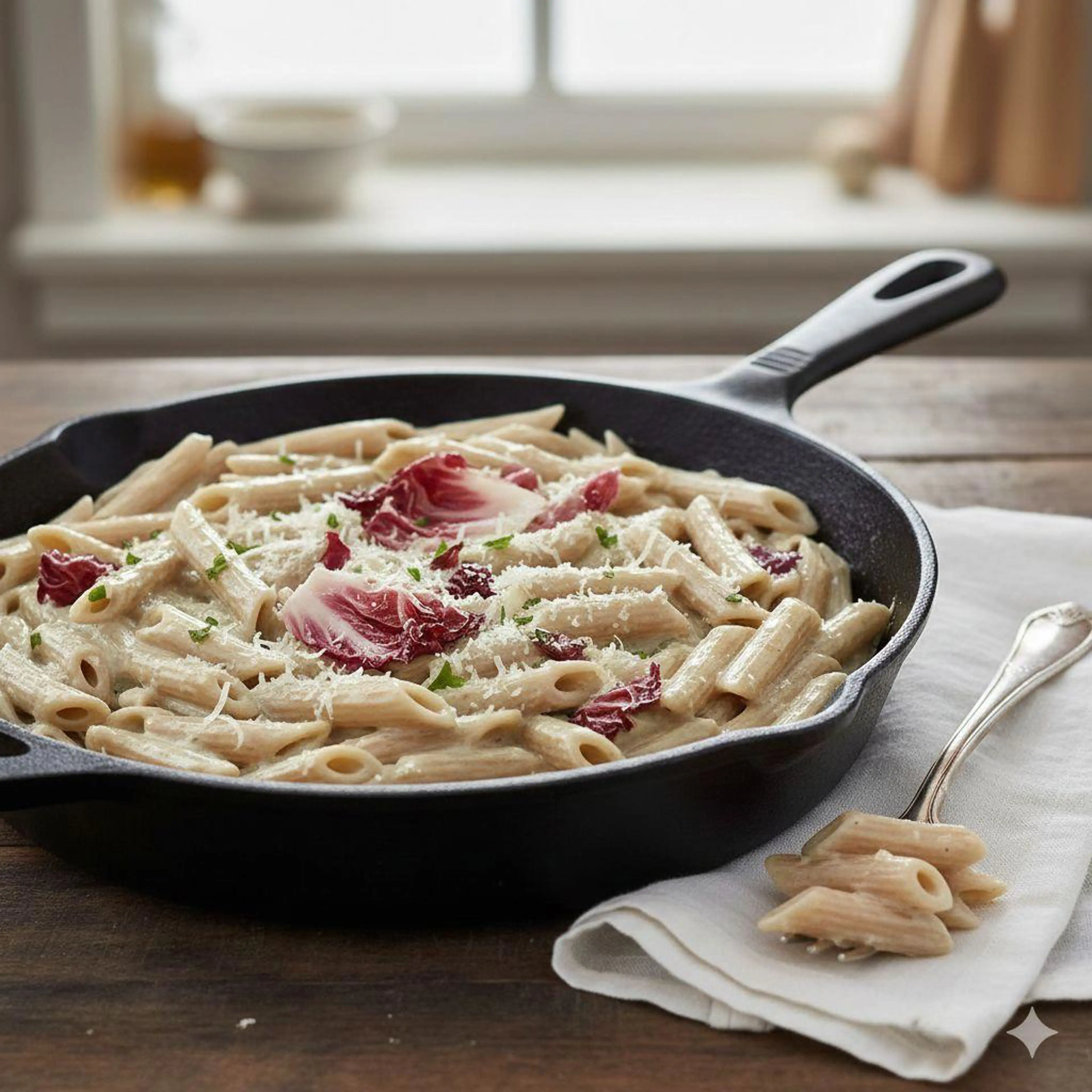 Pasta mit Radicchio