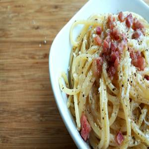 Pasta à carbonara