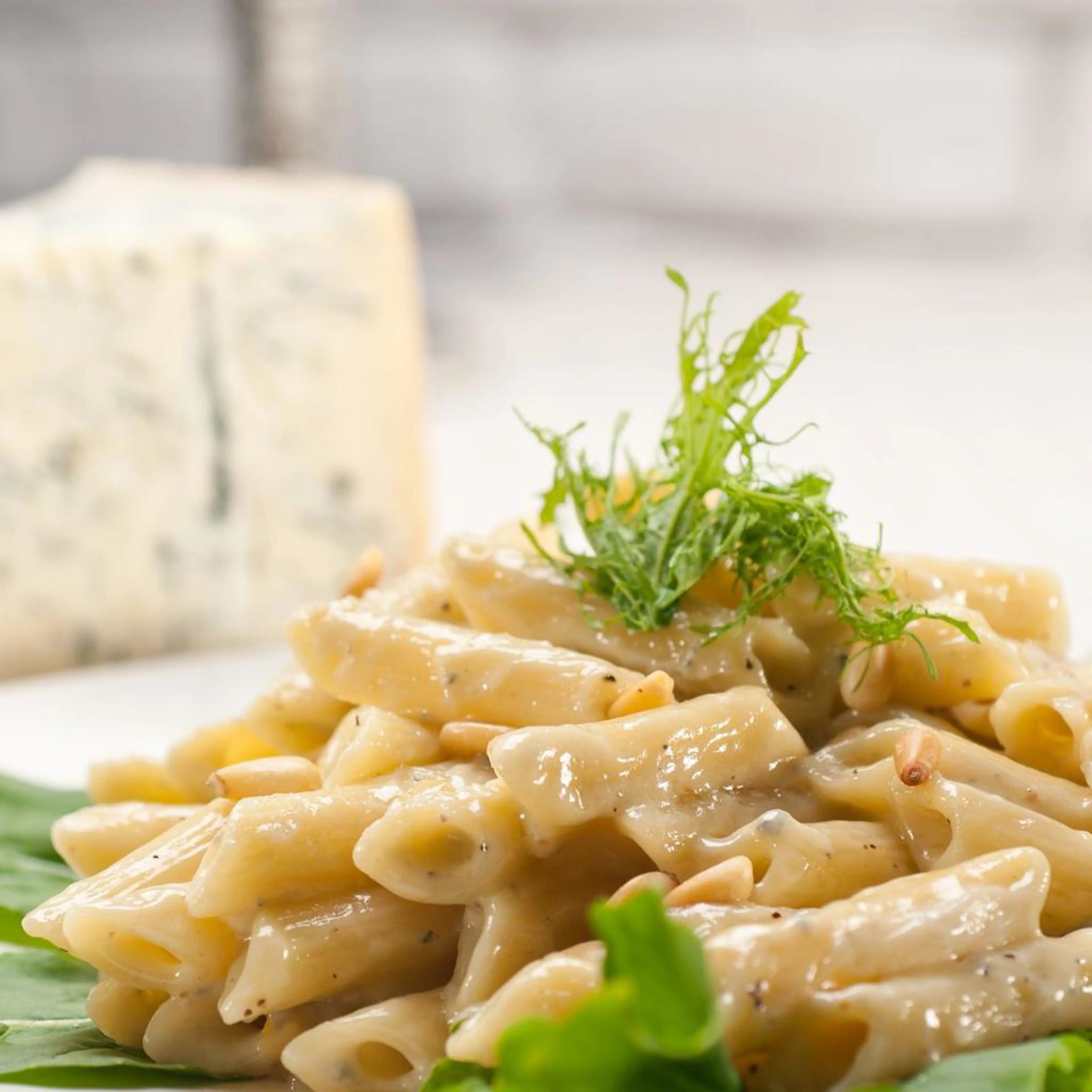 Pâtes à la crème de gorgonzola