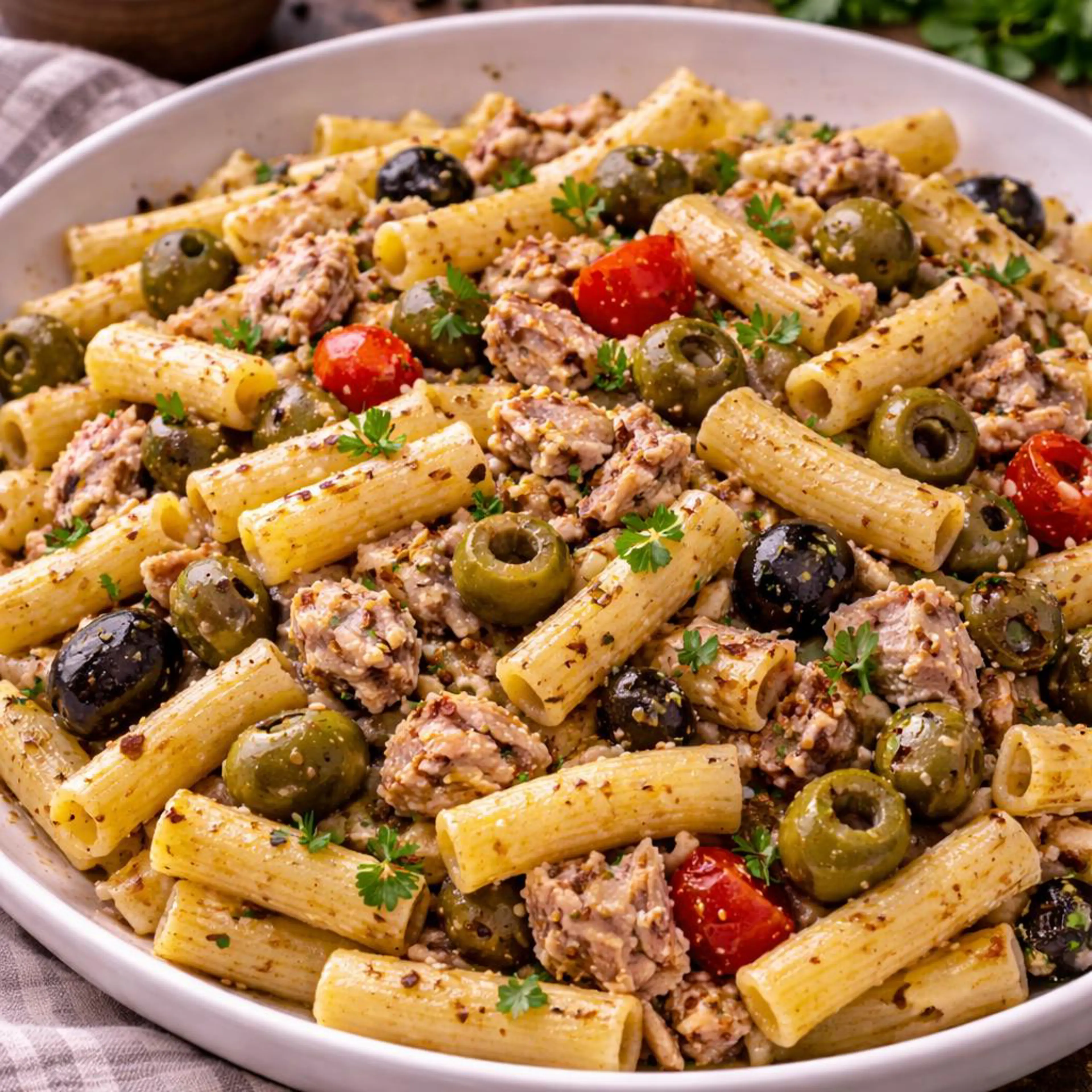 Pasta alla crema di tonno