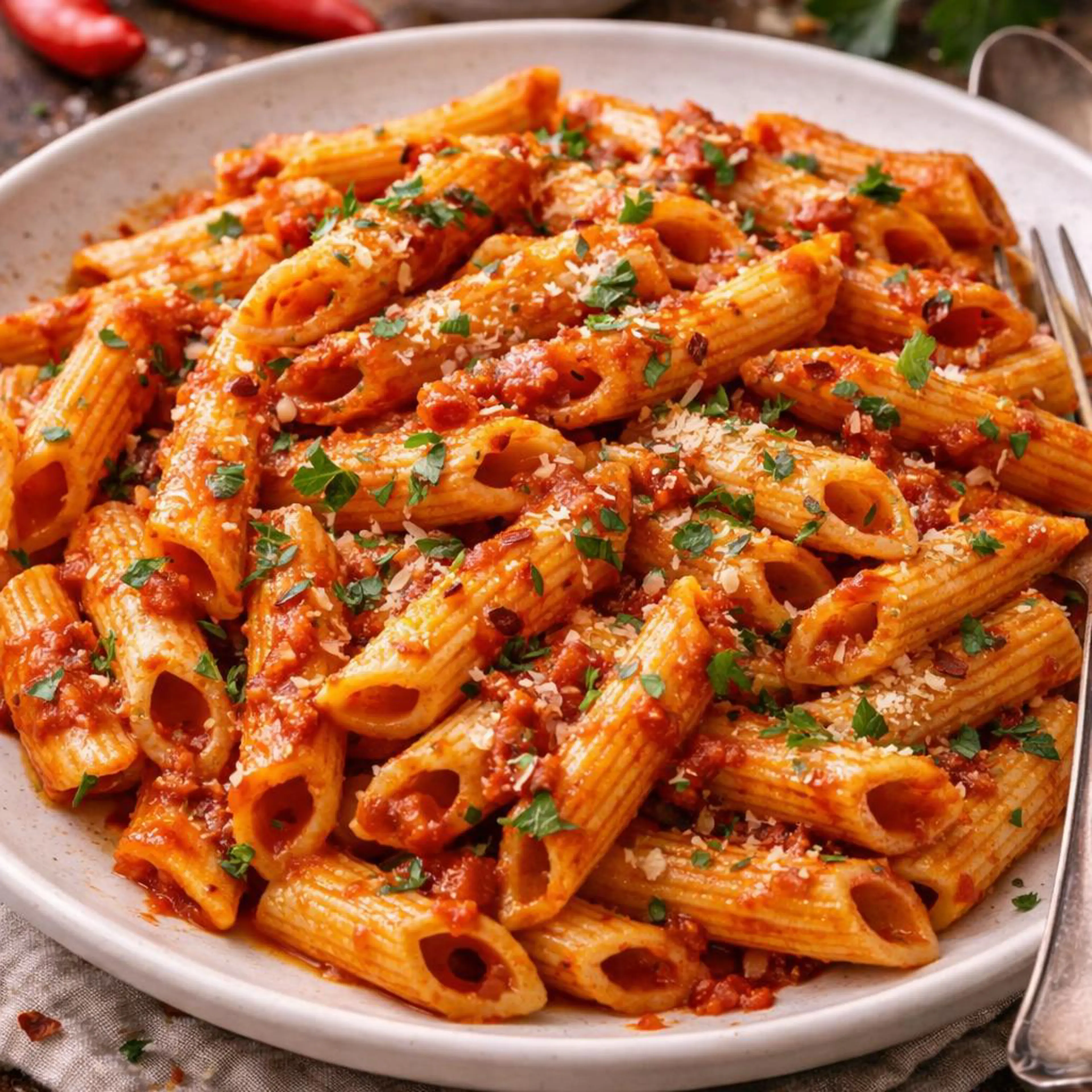 Pasta all'arrabbiata