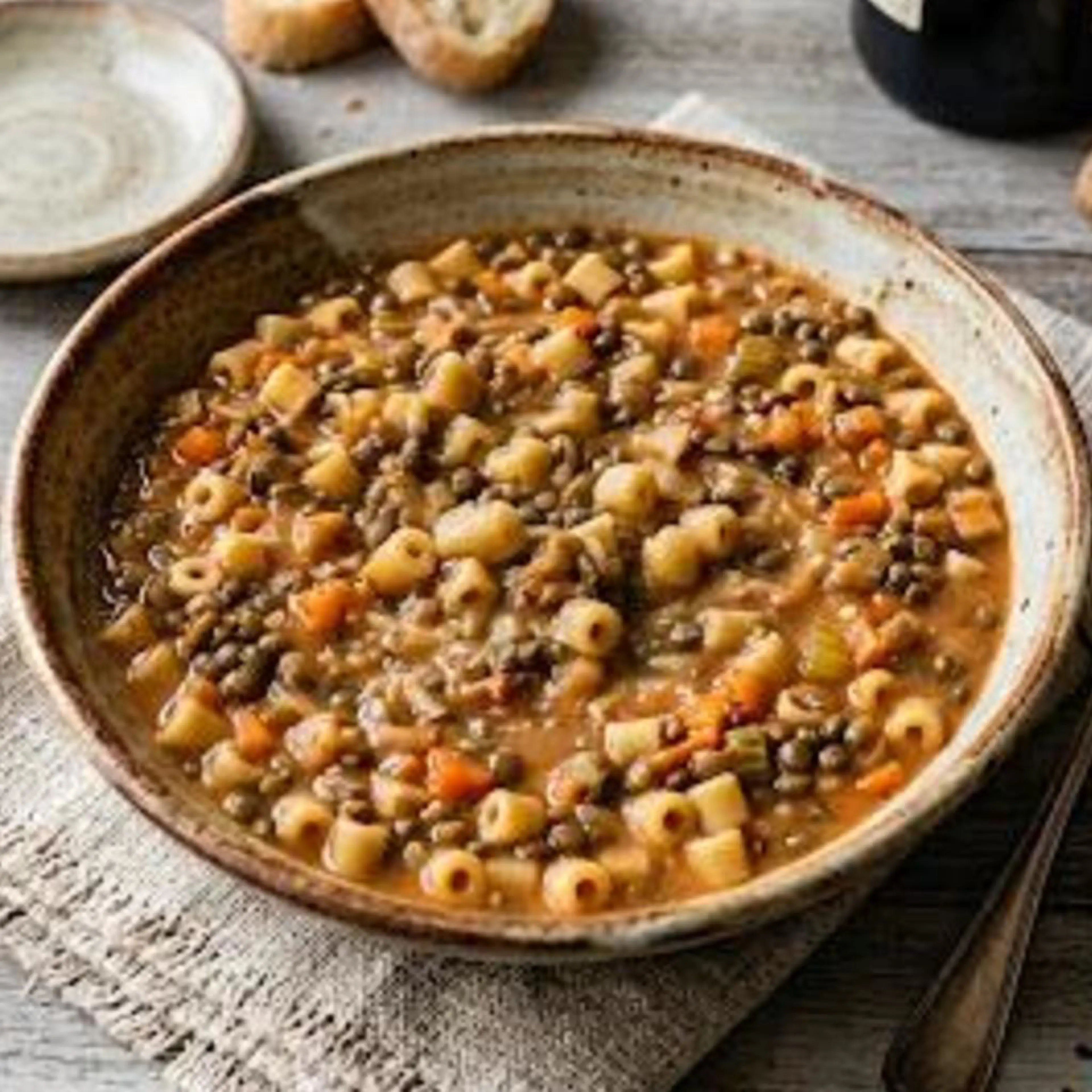 Pasta e lenticchie