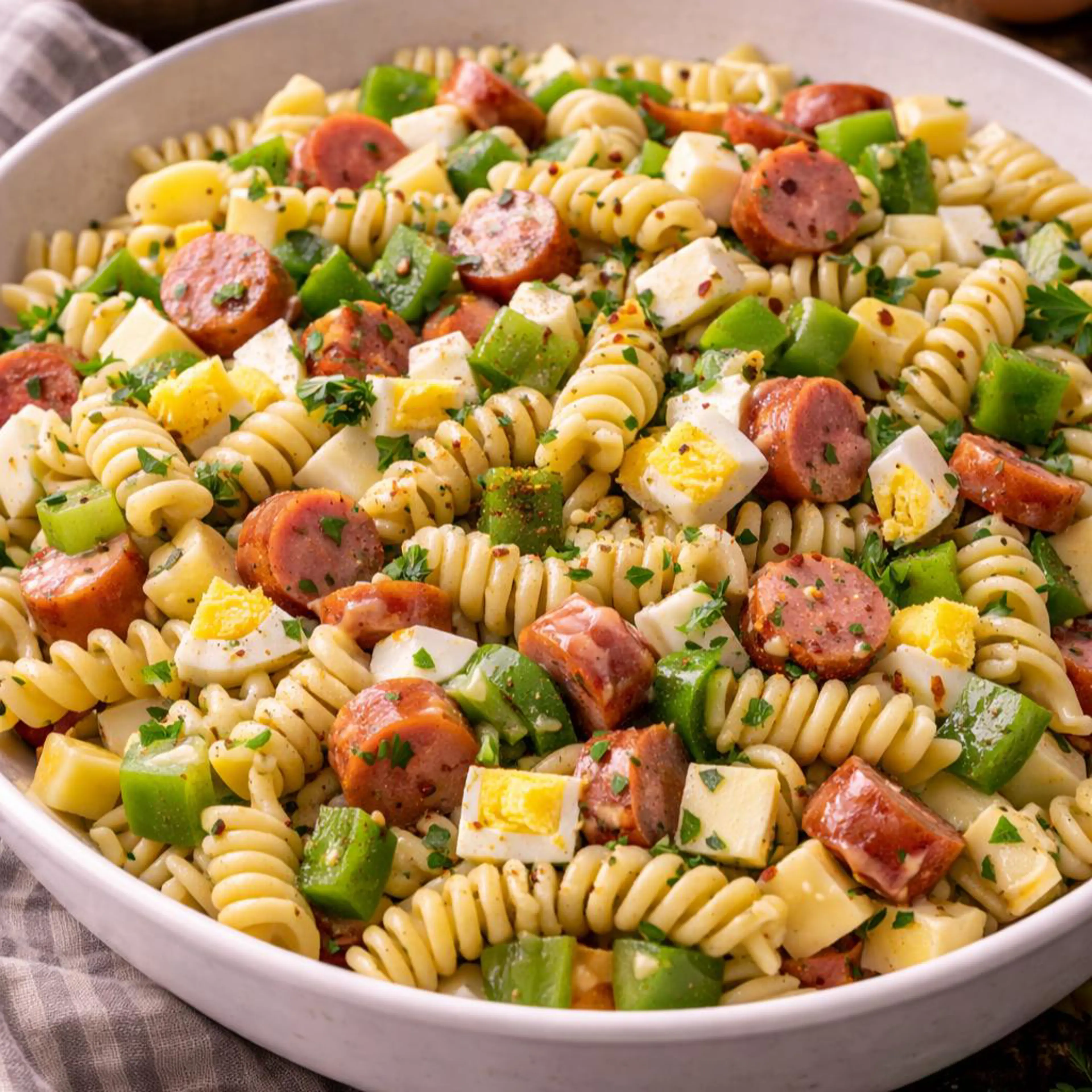 Pasta fredda ai wurstel