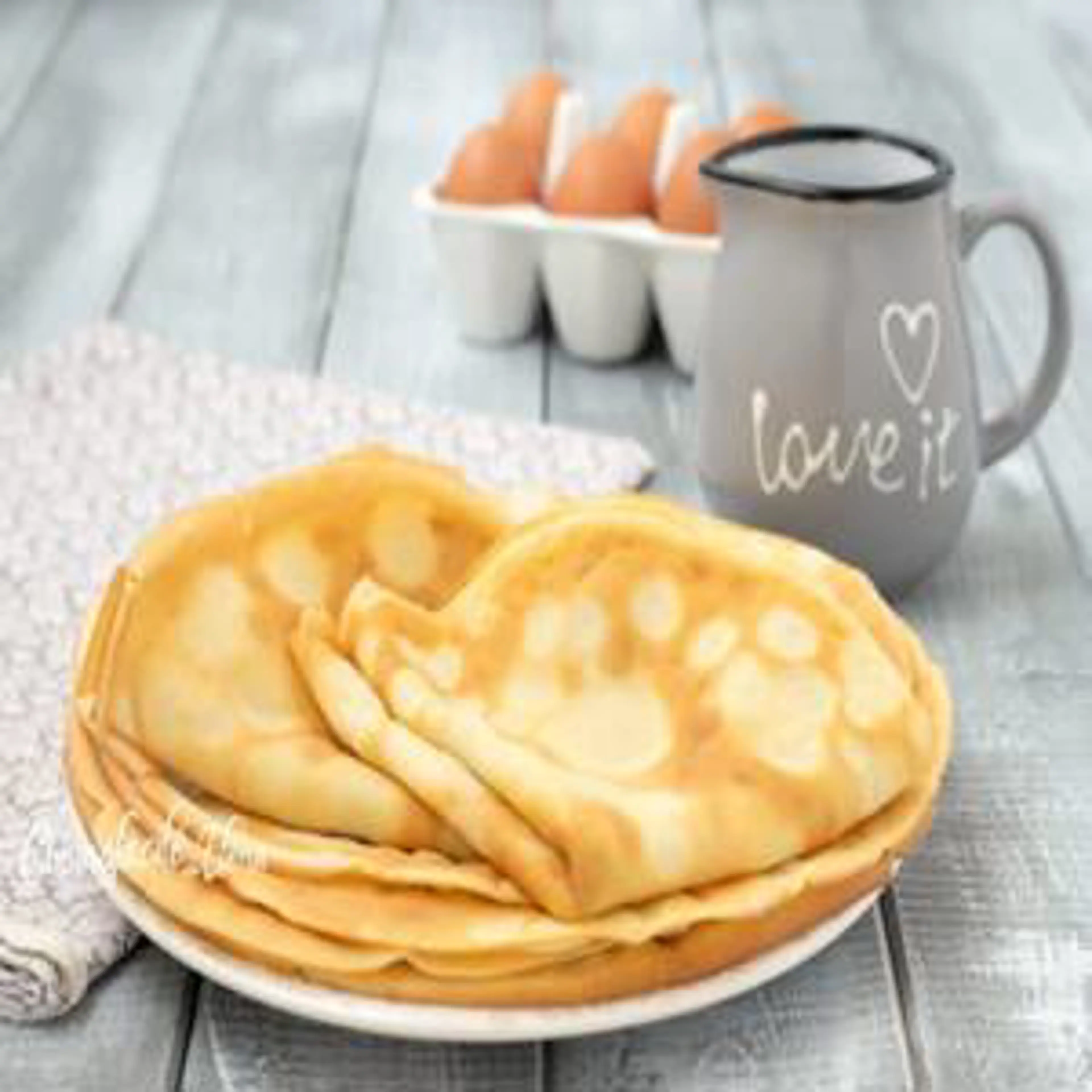 Batter for crepes (basic recipe)