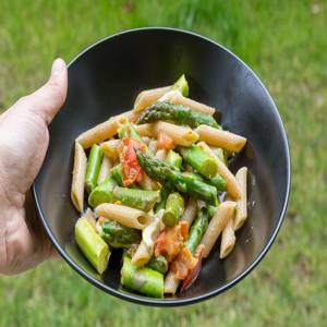 Penne with Asparagus