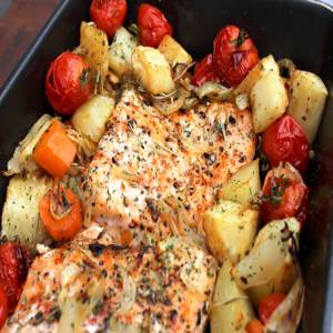 Fish with Vegetables