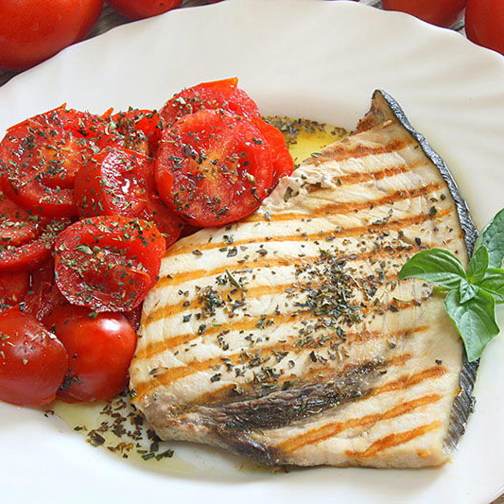 Pescado espada al horno