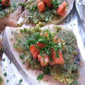 Pesce spada gratinato